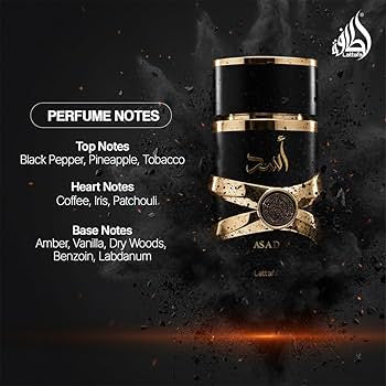Lattafa Asad Eau de Parfum 3.4 fl oz