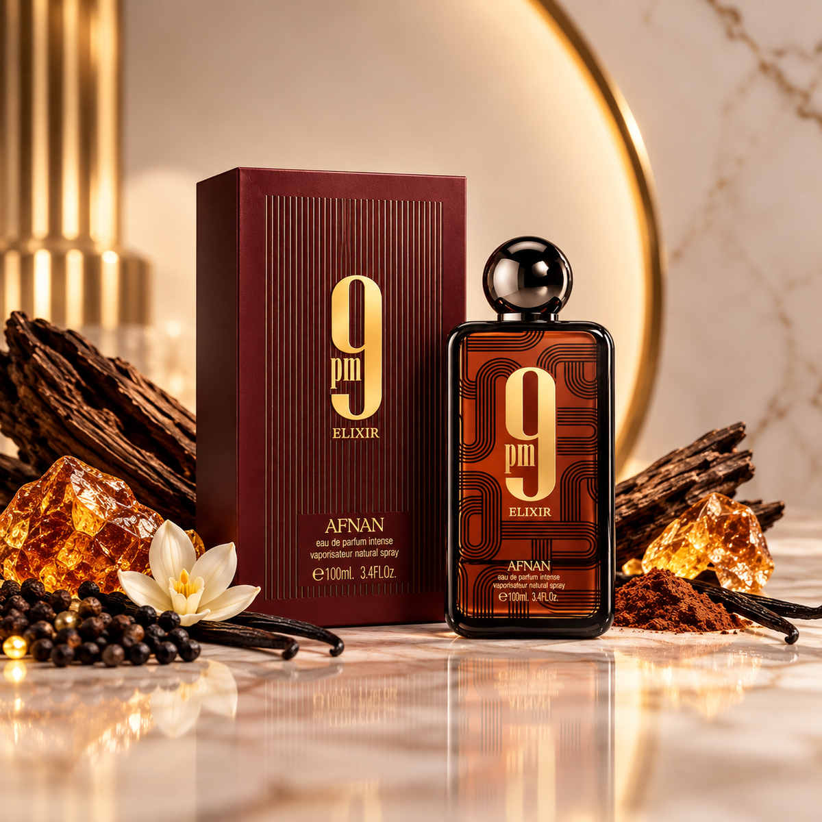 Afnan 9pm Elixir Eau De Parfum Intense Fragrance