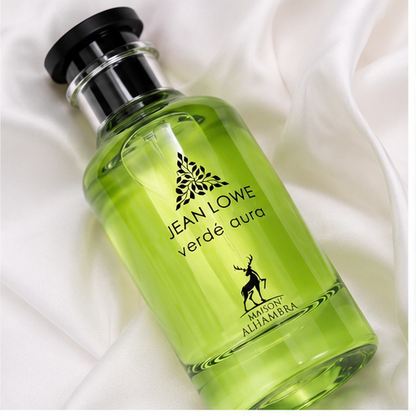 Jean Lowe Verdé Aura Eau de Parfum 100ML by Maison Alhambra – Fresh Green Citrus Unisex Fragrance