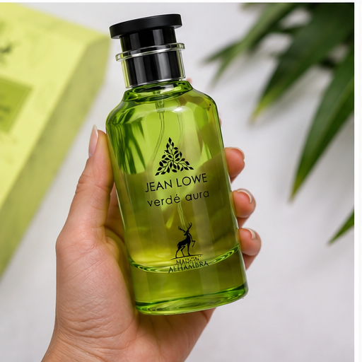 Jean Lowe Verdé Aura Eau de Parfum 100ML by Maison Alhambra – Fresh Green Citrus Unisex Fragrance