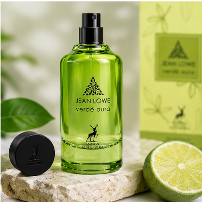 Jean Lowe Verdé Aura Eau de Parfum 100ML by Maison Alhambra – Fresh Green Citrus Unisex Fragrance