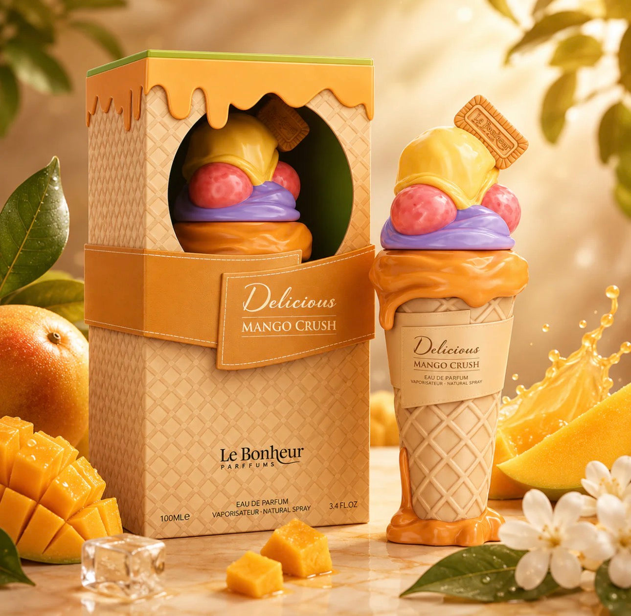 Delicious Mango Crush EDP Spray by
Almas 3.4oz