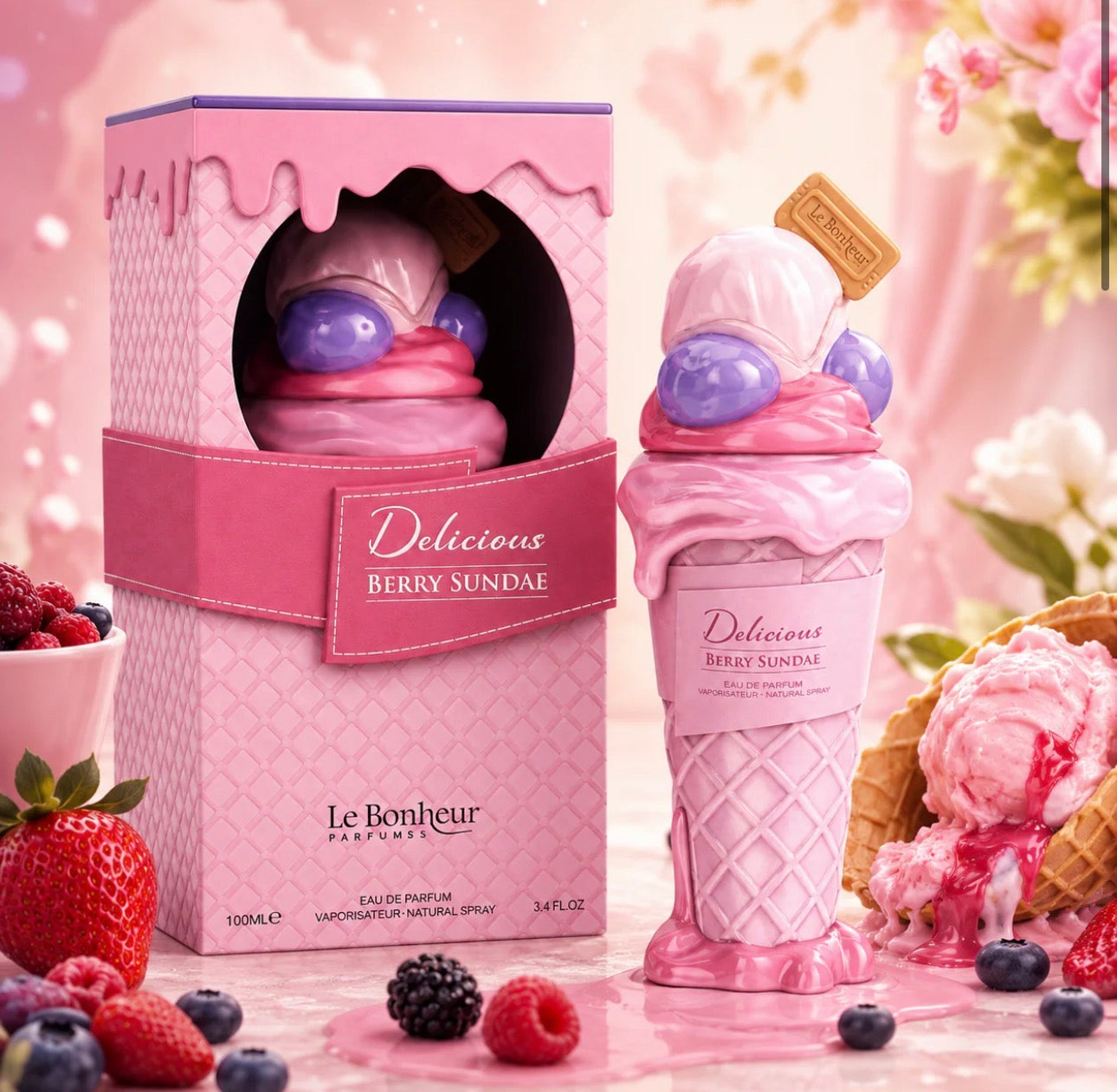 Delicious Berry Sundae EDP Spray 3.4oz by
Almas