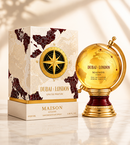MAISON ASRAR  Dubai: London Eau De Parfum Fragrance 100ml