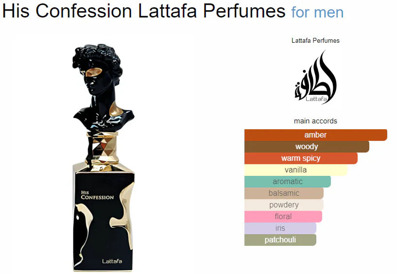 Lattafa His Confession Eau de Parfum
